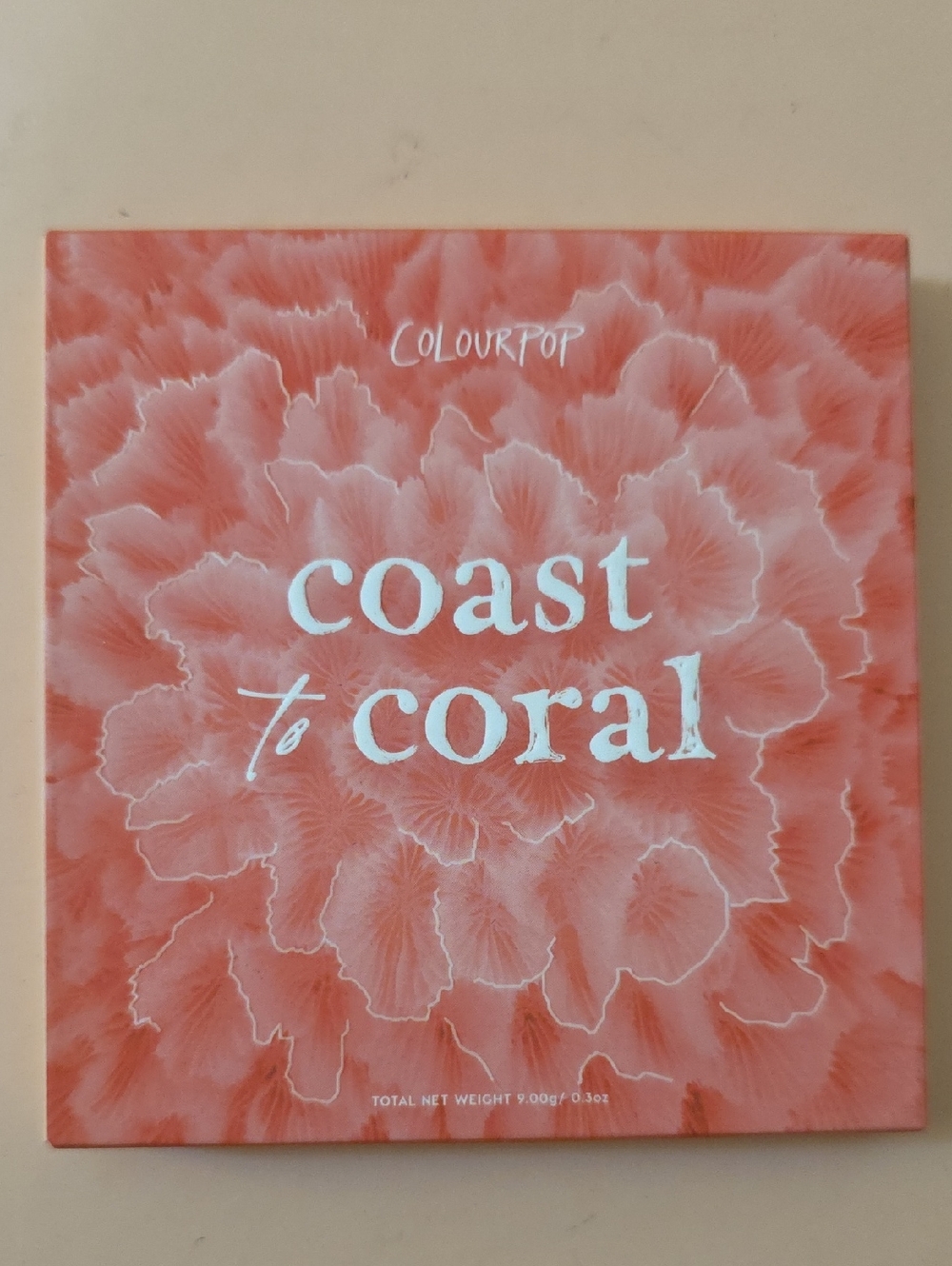 ColourPop Coast to Coral Eyeshadow Palette